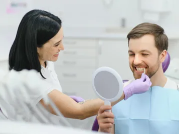 Teeth whitening and veneers